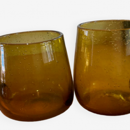 Chope en verre de BIOT. 
 20197