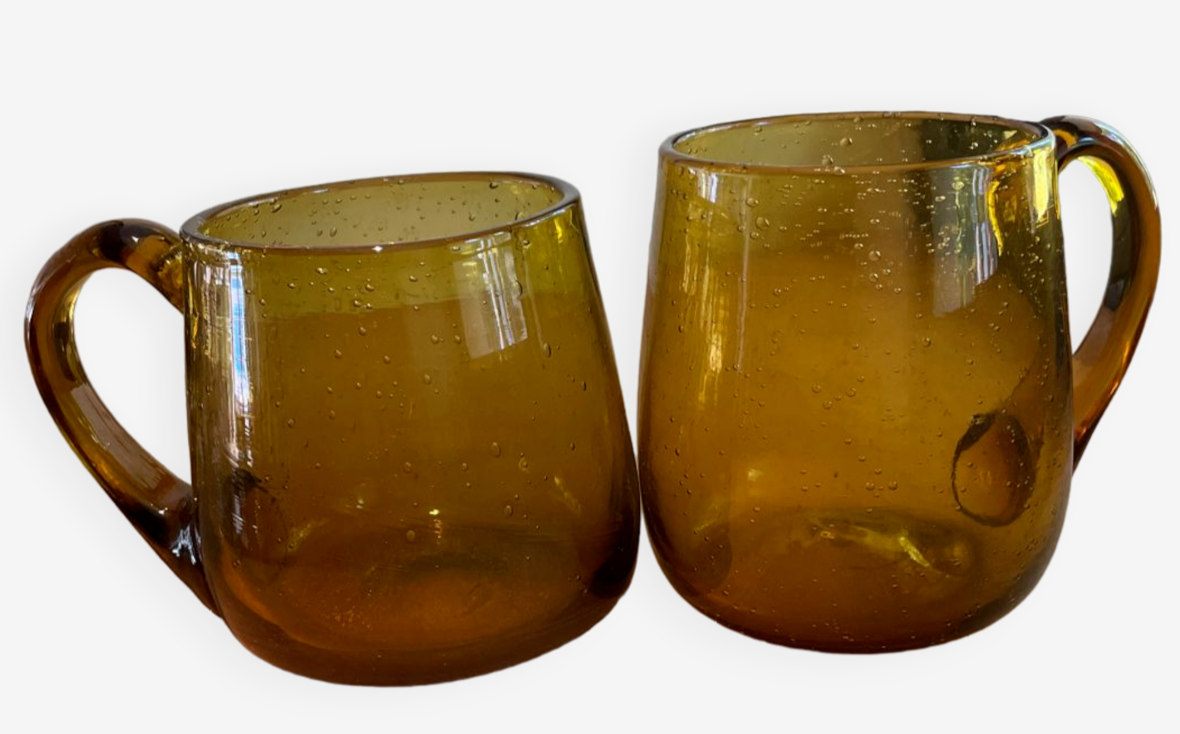 Chope en verre de BIOT. 
 20194  20196 20197