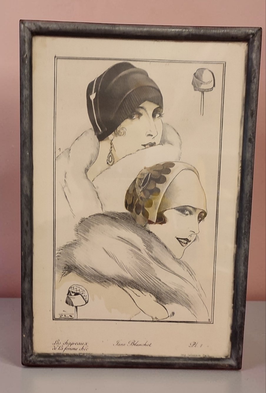 Affiche années 20/30.         22697