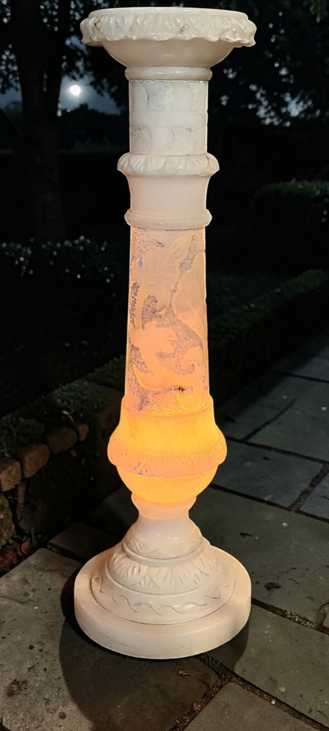 Colonne en albâtre lumineuse         22547