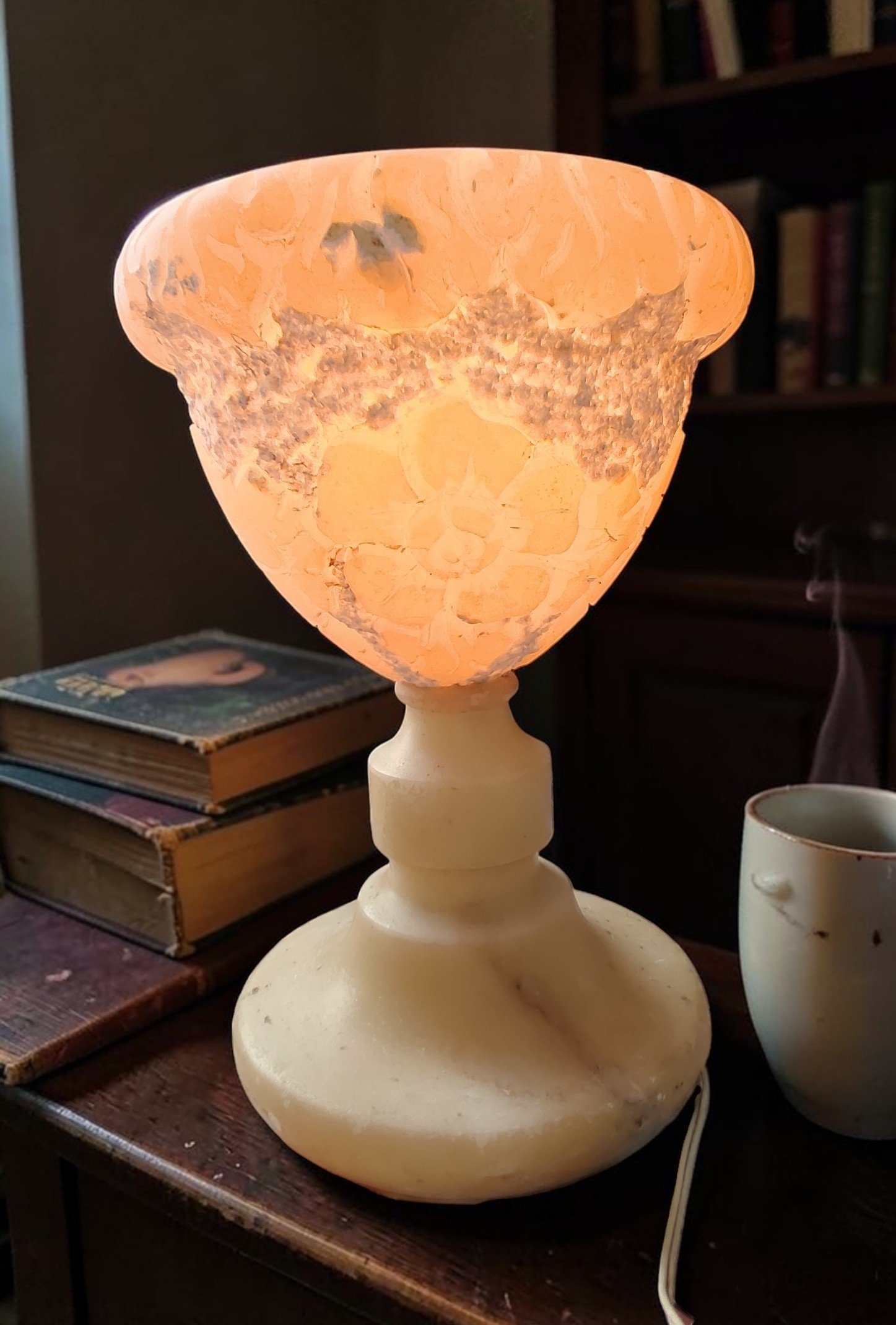 Lampe albâtre.       22869