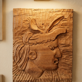Bas relief.